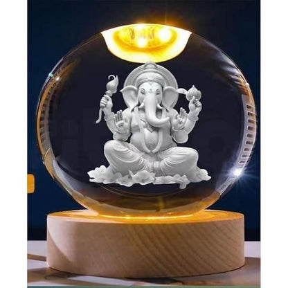 Ganesh Crystal LED Lamp Cosh On Delivery and free shipping available 🇮🇳